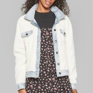 Wild Fable Sherpa Denim Jacket